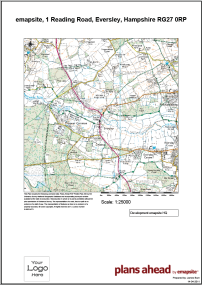 WITHDRAWN - PDF Printed Plan 25K - sample image